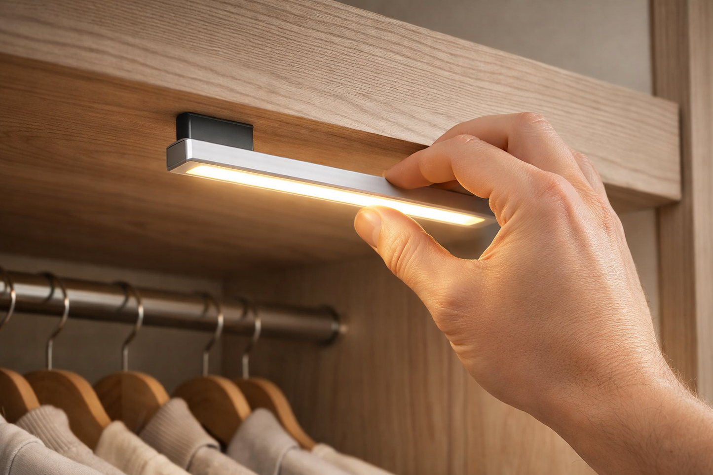 Smart Motion Sensor LED Light – Wireless & Rechargeable